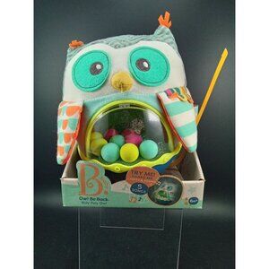 B. Toys "Owl Be Back" Roly Poly Musical Owl Baby Toy Lights & Sound Interactive